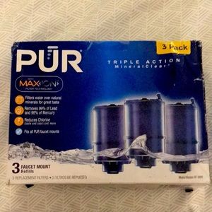 Pur Faucet Mount Water Filter Refills (5) Model RF -9999